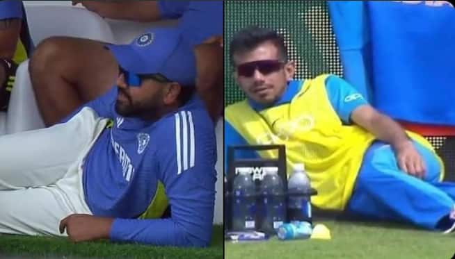 Rohit Sharma Recreates Yuzvendra Chahal's Iconic Pose During India Vs Bangladesh 1st Test